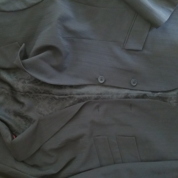 (18W) George Plus Classic Contemporary Embroidered Office Padded Shoulder Classy - Picture 8 of 9